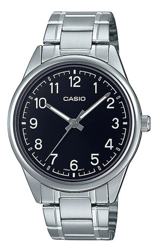 Reloj Casio  Mtpv005 Hombre Acero  Plata Full Color De La Correa Mtp-v005d-1b4