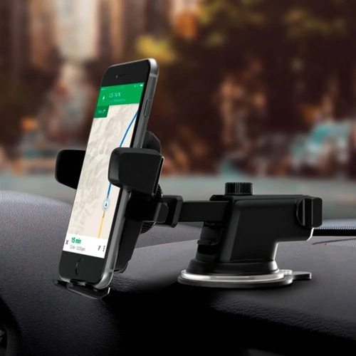 Suporte Celular Carro Veicular Trava Automática Anti Queda