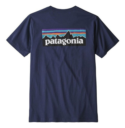 Camiseta Orgánica De Manga Corta Patagonia P-6