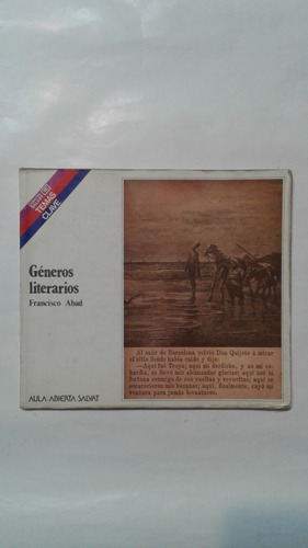 Generos Literarios Francisco Abad Aula Abierta Salvat