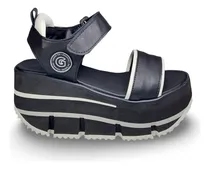 Comprar Sandalias Altas Con Plataforma. Sandalias Negras.