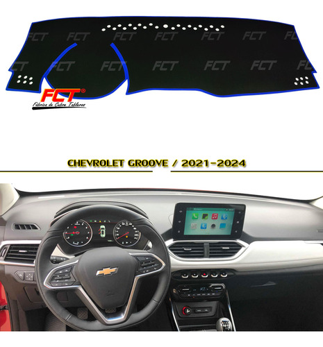 Cubre Tablero Premium/ Chevrolet Groove/ 2021 2022 2023 2024