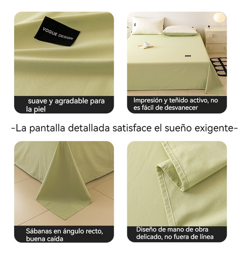 Juego De Sábanas Suaves Estilo Egipcio Tamaño King De 4 Piez