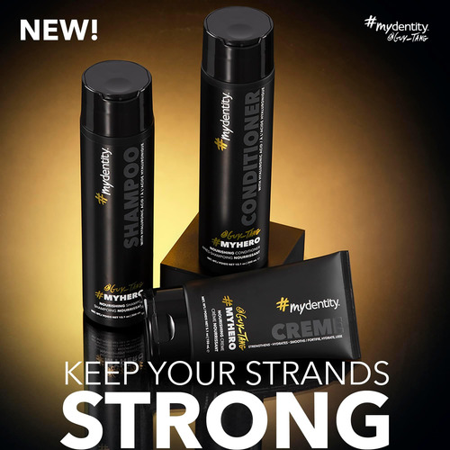 Shampoo Nutritivo Mydentity Myhero, 10 Onças | Ácido Hialurô