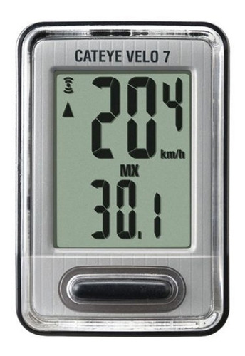 Ciclo Computador Cableado Cateye Velo 7 Func. Cc-vl520 Bici.