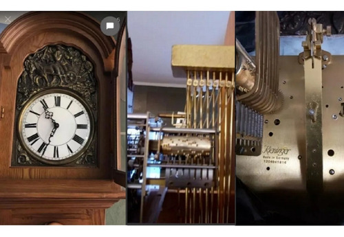 Imagen 9 de 10 de Reloj Aleman Mecanico Pie De Piso Grand Father 3 Melodias