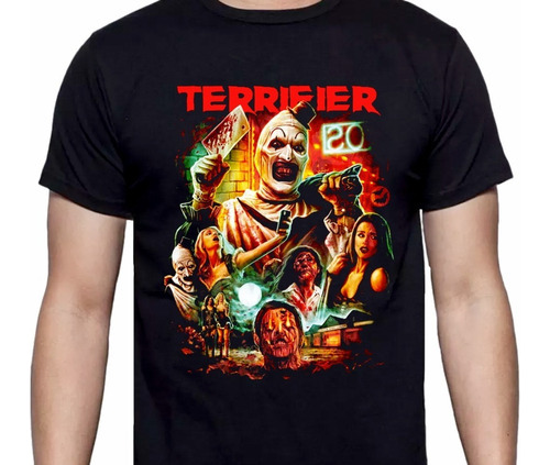 Terrifier 1 - Art - Clown - Peliculas Terror - Polera - Cyco