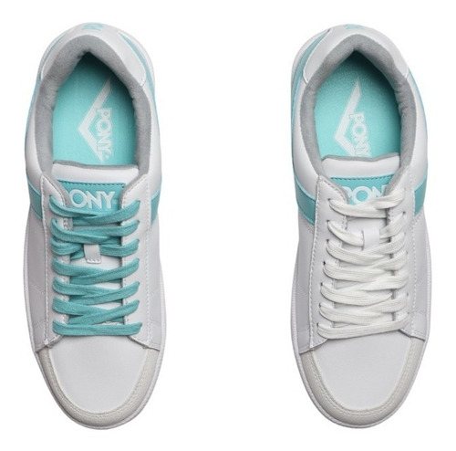 Tenis Pony Pro 80 Minty Dama Action Leather