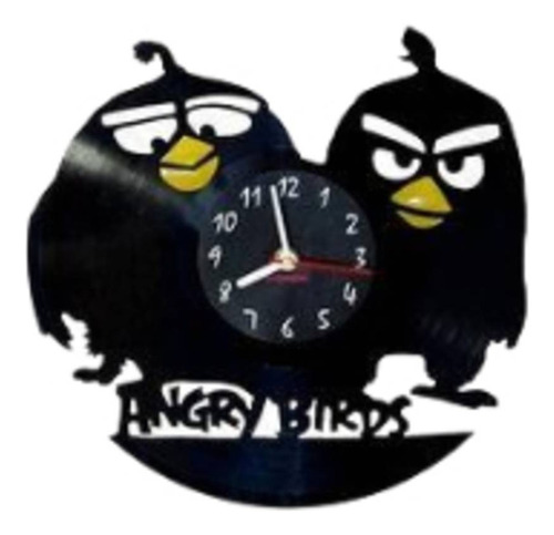 Reloj Corte Laser 1750 Angry Birds Red Y Bomb