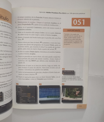 Aprender Premiere Pro Cs5.5 Libro De Cómputo Computación