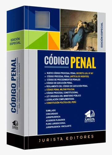 Código Penal Edición Actualizada Nuevo Original