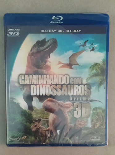 Blu-ray/3d Caminhando Com Dinossauros O Filme - Lacrado