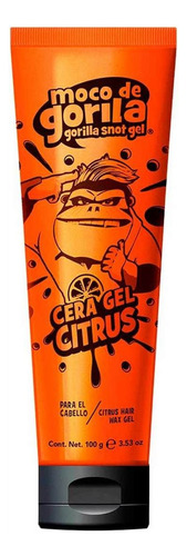 Cera Gel Para Peinar Moco De Gorila Citrus 100g