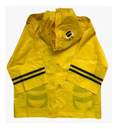 Chamarra Impermeable Para Niños De Abeja