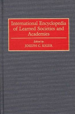 Libro International Encyclopedia Of Learned Societies And...