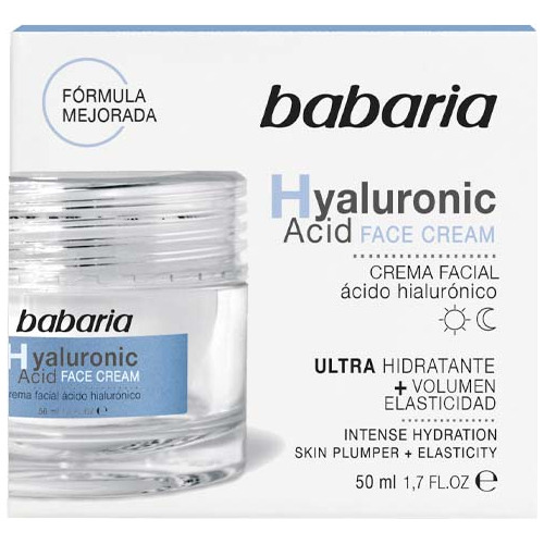 Crema Facial Acido Hialuronico Babaria X50ml