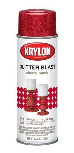 Krylonn Glitter Blast Cherry Bomb X 240ml