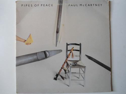 Lp Paul Mccartney - Pipes Of Peace C/ Encarte Importado 1983