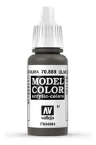 Comprar Vallejo Model Color 17ml Pintura Acrílica Color 91 Pardo Oliva 70.889