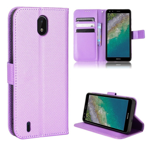 Funda De Cuero For Nokia C01 Plus