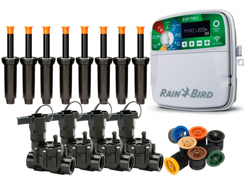 Imagen 1 de 1 de Kit De Riego 4 Estaciones Rain Bird