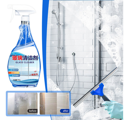 Limpiador De Vidrios Para Uso Doméstico H Glass Cleaner Bath