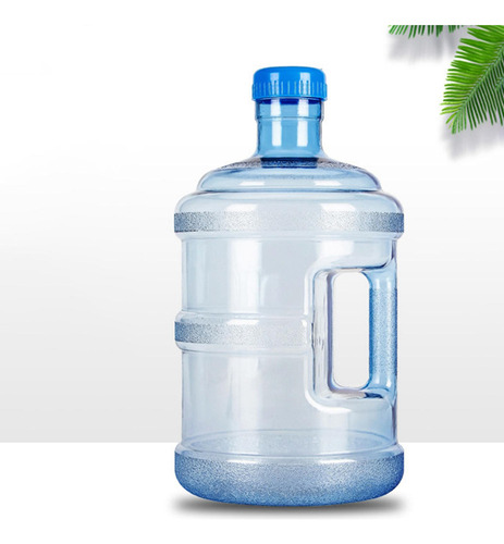 Botella De Agua De Gran Capacidad De 5 L Con Asa Jarra De