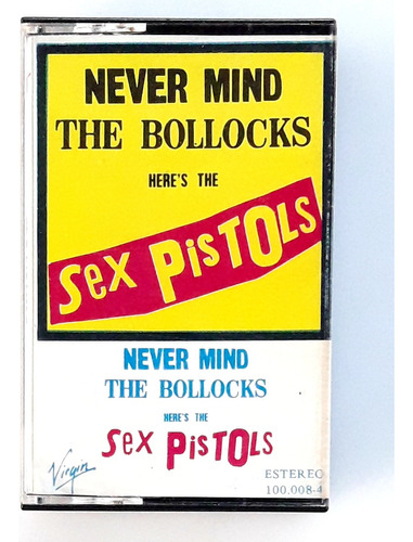  Casete  Sex Pistols Never Mind The Bollocks Oka  (Reacondicionado)