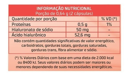 Cido Hialurônico + Colágeno Hidrolisado 60 Cápsulas Sotile Sabor Ss