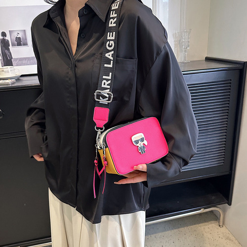 Bolso De Hombro De Cuero De Lujo De Moda Karl Lagerfeld