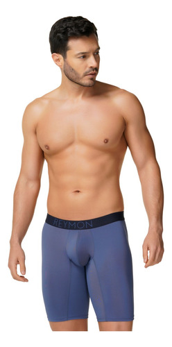 Bóxer Básico En Poliéster Largo Para Hombre Ref.3189