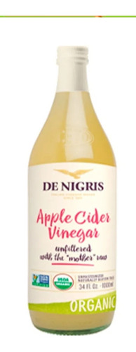 Vinagre De Nigris Sidra Manzana Organico - mL a $48