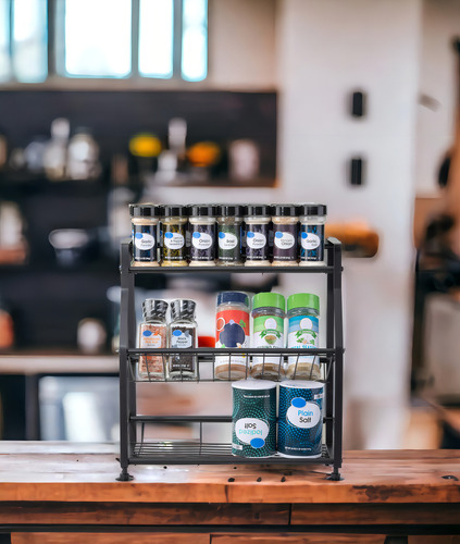 Organizador de cocina Epsilon de 3 niveles para especias