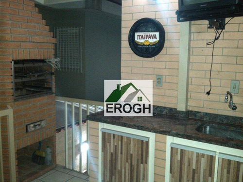 Imagem 6 de 30 de Sobrado Residencial À Venda, Santa Maria, Santo André. - So0099