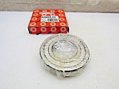 Fag 6208-zr C3 40mm X 80mm X 18mm Bearing With 1 Metal S Jje