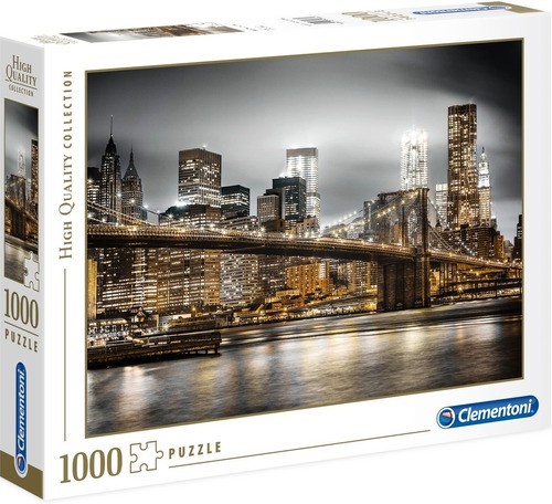 Puzzle 1000 Piezas Clementoni - New York Skyline