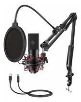 Comprar Microfono Fifine T732 Usb Gaming Set With Flexible Boom Arm 