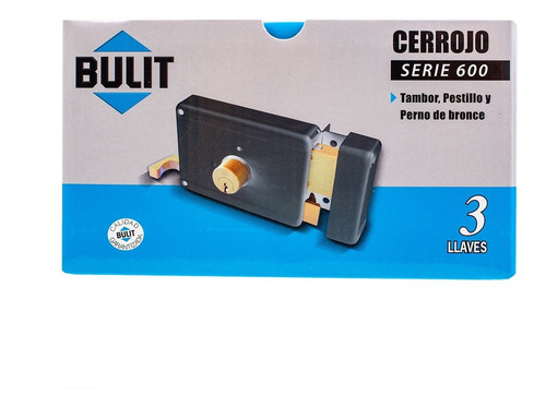 Imagen 6 de 7 de Cerrojo Bulit Lado Derecho Serie 600