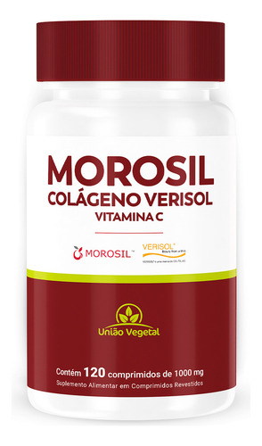 Morosil 500mg + Colágeno Verisol + Vitamina C - Sabor Sem Sabor