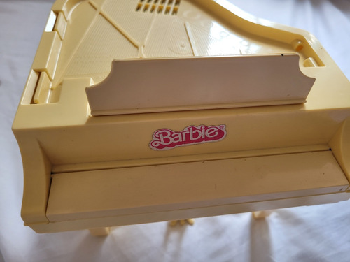 Juguete De Barbie Piano Electronico Vintage