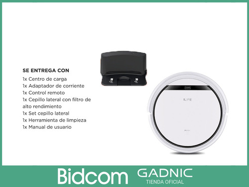 Aspiradora Robot V3s Pro Ilife Con Centro De Autocarga 20w