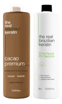 Comprar Combo Real Brazilian Alisado Cacao Premium+shampoo Neutro