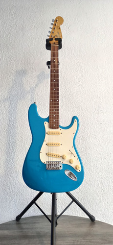 Guitarra Squier Stratocaster Coreana 1992 Diestro Azul Claro Palo De Rosa