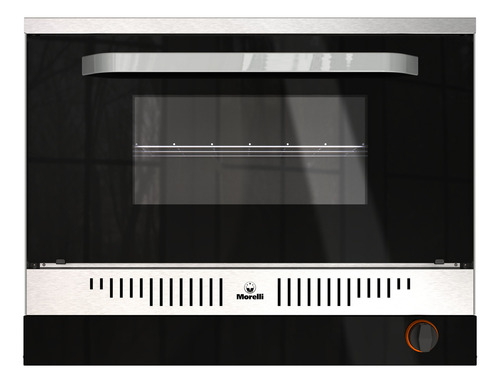 Horno Morelli Trento 820 Con Visor 93lts Inox Delta Color Plateado