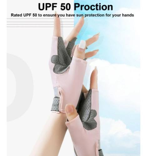 1 Par De Guantes De Equitación Transpirables De Secado Rápid