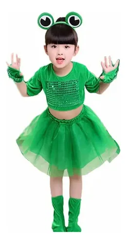 Disfraz de rana para niña con tutu hotsell