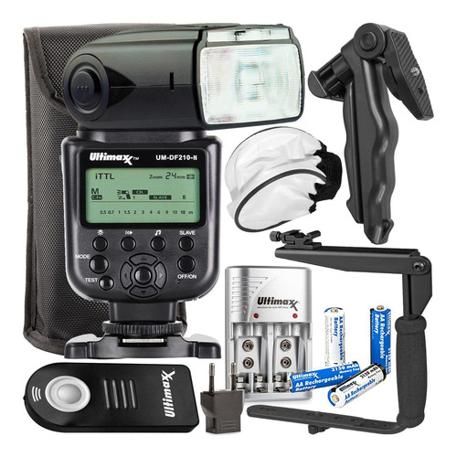 Ultimaxx Ittl Dedicated Speedlite Flash Deluxe Bundle 50