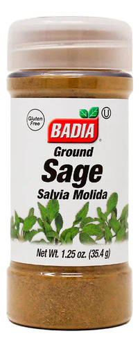 Salvia Molida 35.4 Gr Badia Sin Gluten