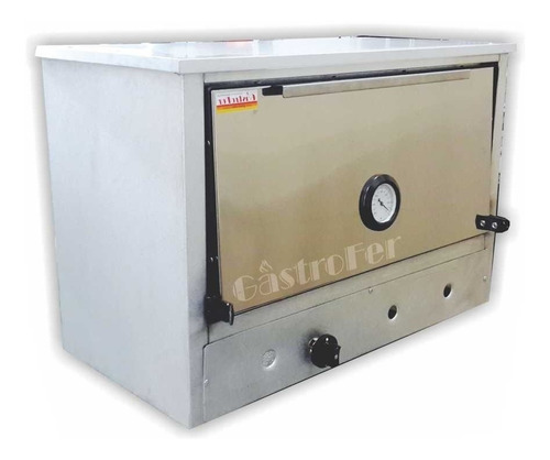 Imagen 2 de 5 de Horno Pizzero 6 Moldes Cincalum + 6 Moldes + Gancho Combo