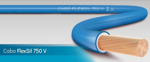 Cabo Flexível Sil 2,5mm 100 Mts - Escolha A Cor